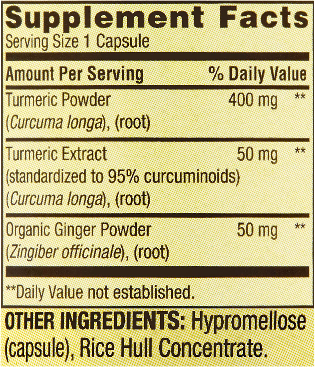 Spring Valley Turmeric Curcumin with Ginger Powder Dietary Supplement + Luall Sticker (Turmeric Curcumin with Ginger Powder 500 Mg, 90 Capsules)