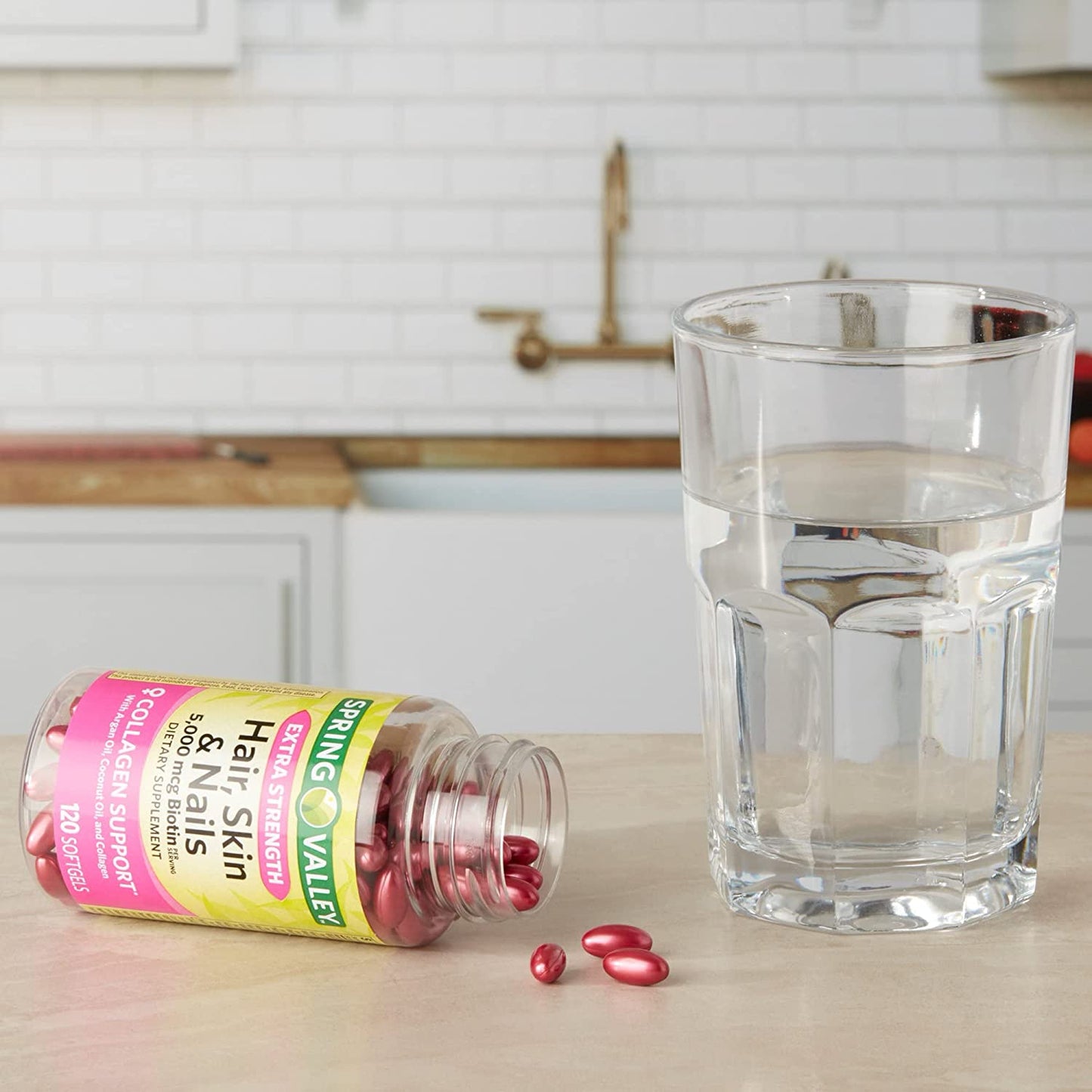 Revitalize Your Beauty with 'S. Includes Luall Sticker + Hair, Skin & Nails Dietary Supplement
