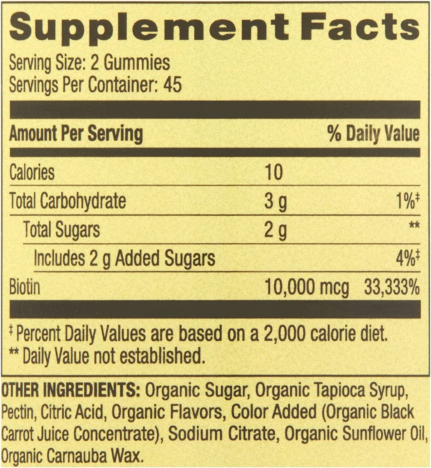 Get Your Daily Dose of Biotin with Delicious Vegetarian Gummies. Includes Luall Sticker + Biotin 10,000 Mcg,