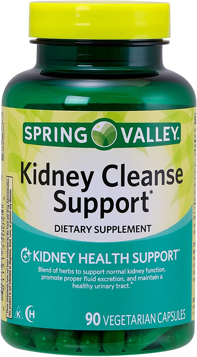 Improve Your Kidney Health with  90 Vegetarian Capsules - Safe and Natural Kidney Support Supplement - Promotes Healthy Urinary Tract Function. Includes Luall Sticker