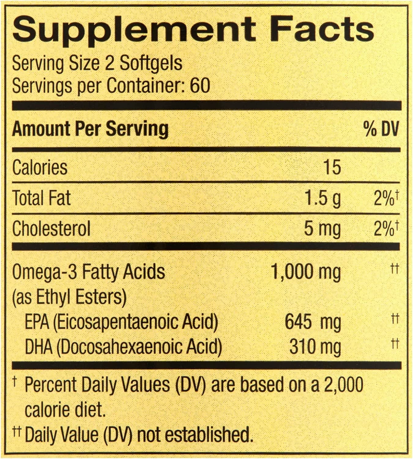 Essential Omega-3. Includes Luall Sticker +  Omega-3 Fish Oil Soft Gels, 1000 Mg (120 MINI Softgels)