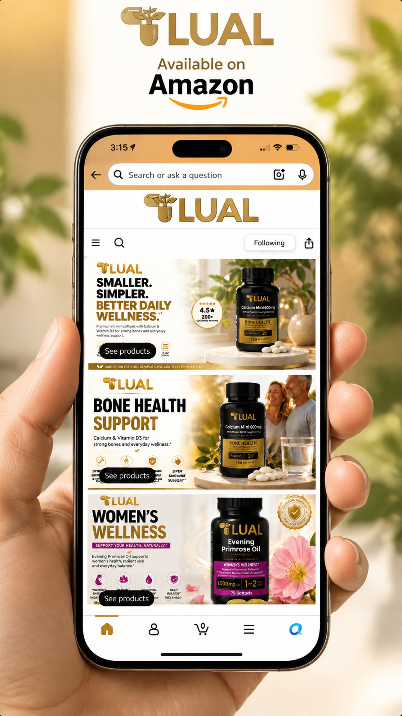 Shop LUAL Official Store on AMAZON