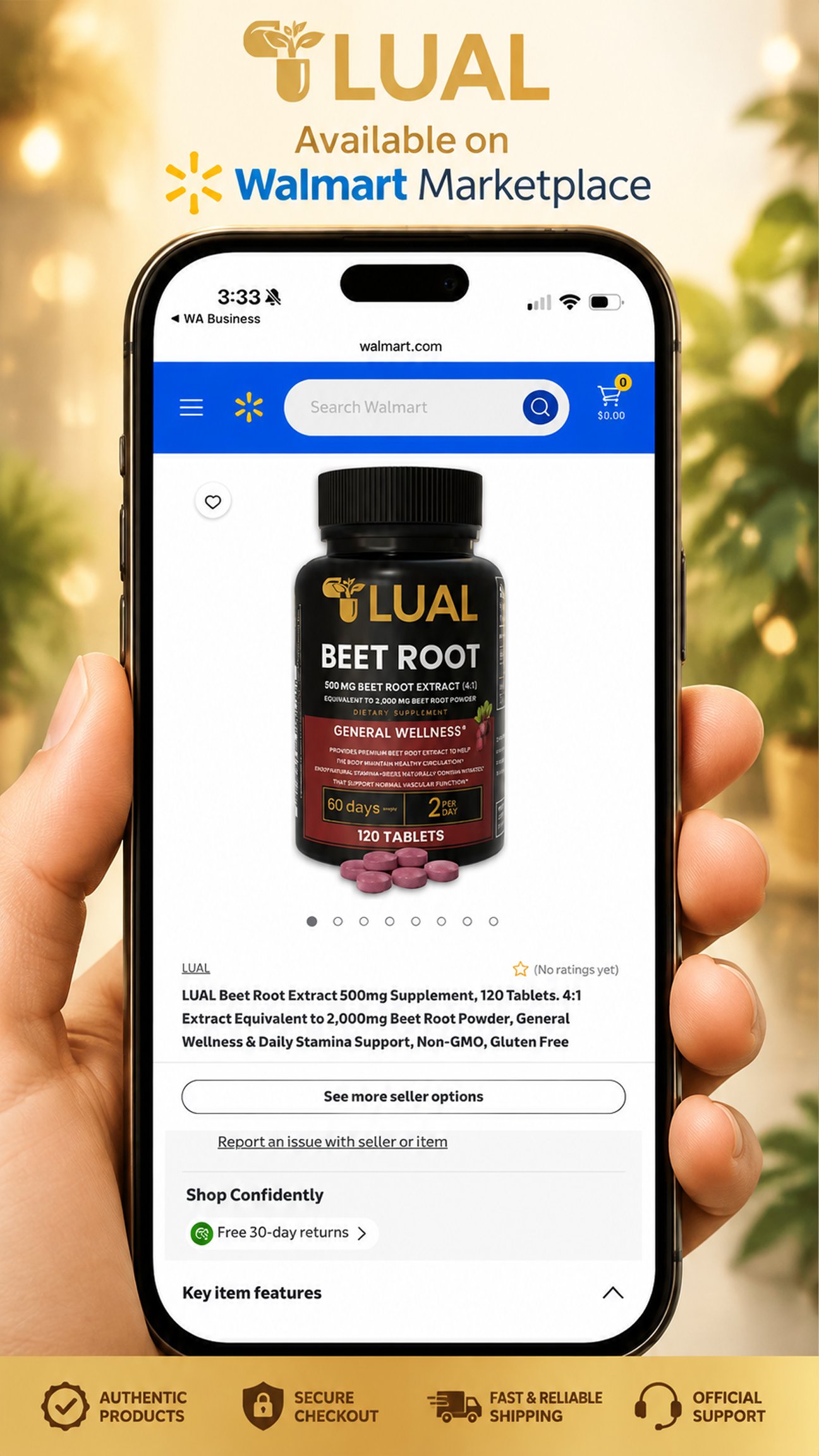 Lual Official Store on Walmart Marketplace